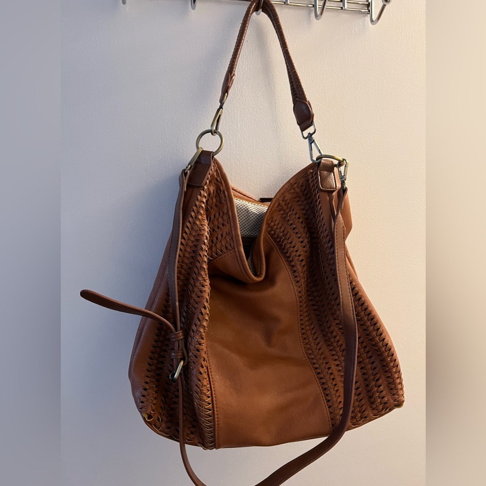 Nice brown leather bag